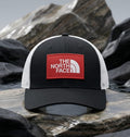 Northface Premium Black & White Cap – Outdoor Style