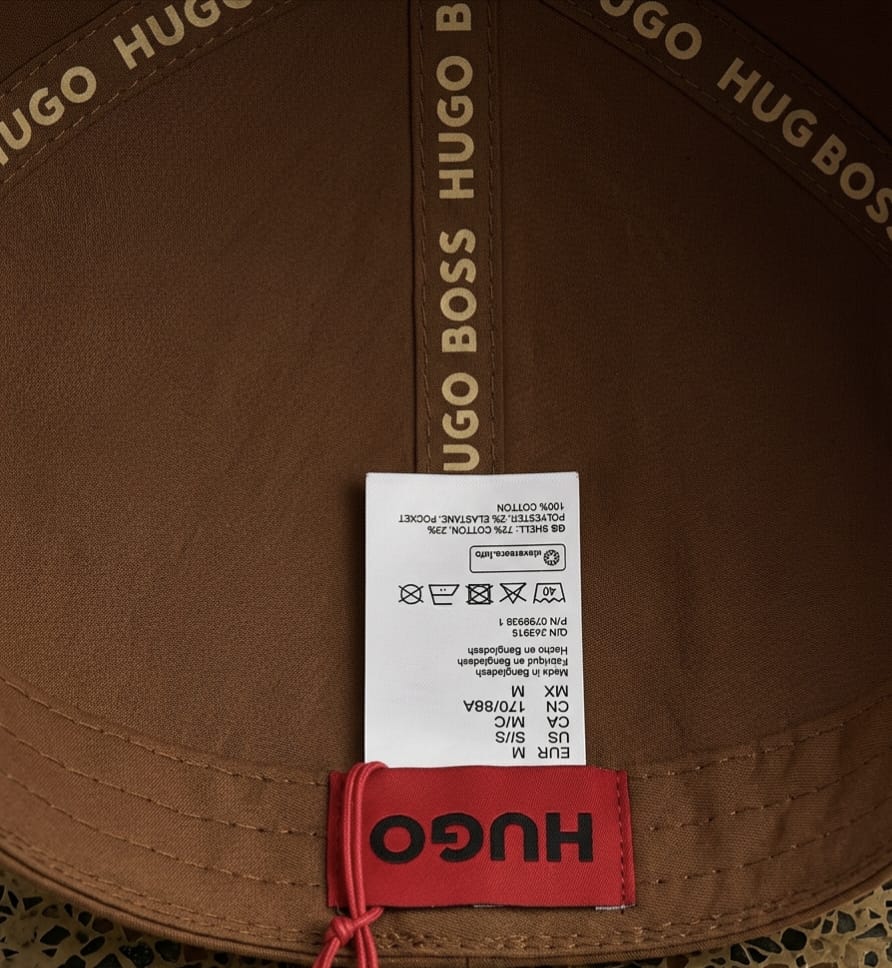 BOSS Brown Baseball Cap for Men | Adjustable Premium Casual Hat