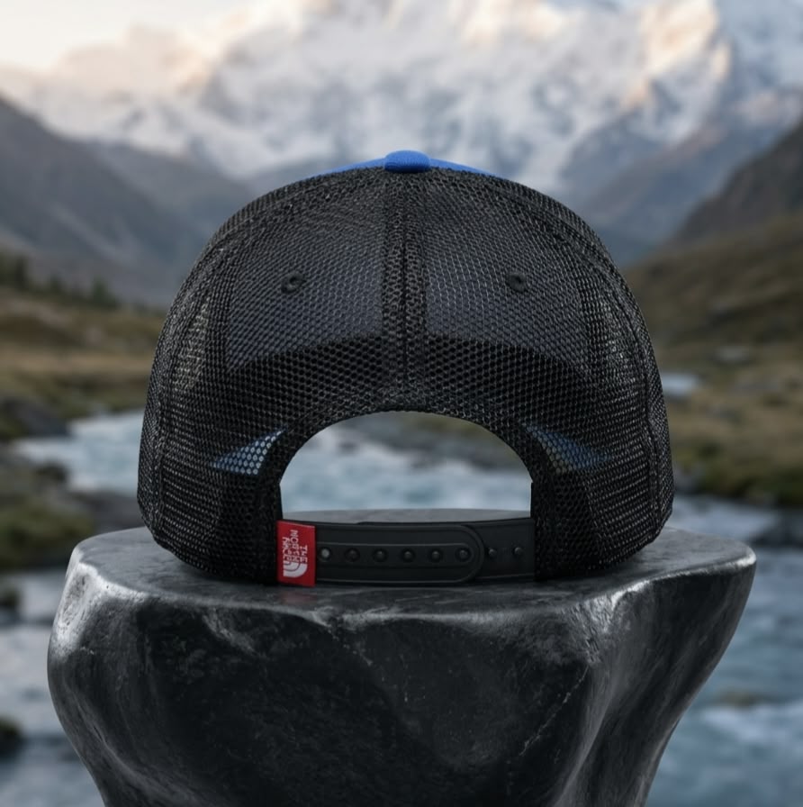 The North Face Royal Blue & Black Premium Cap