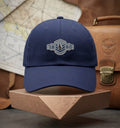 Men’s Navy Blue Cap | Adjustable Premium Baseball Hat