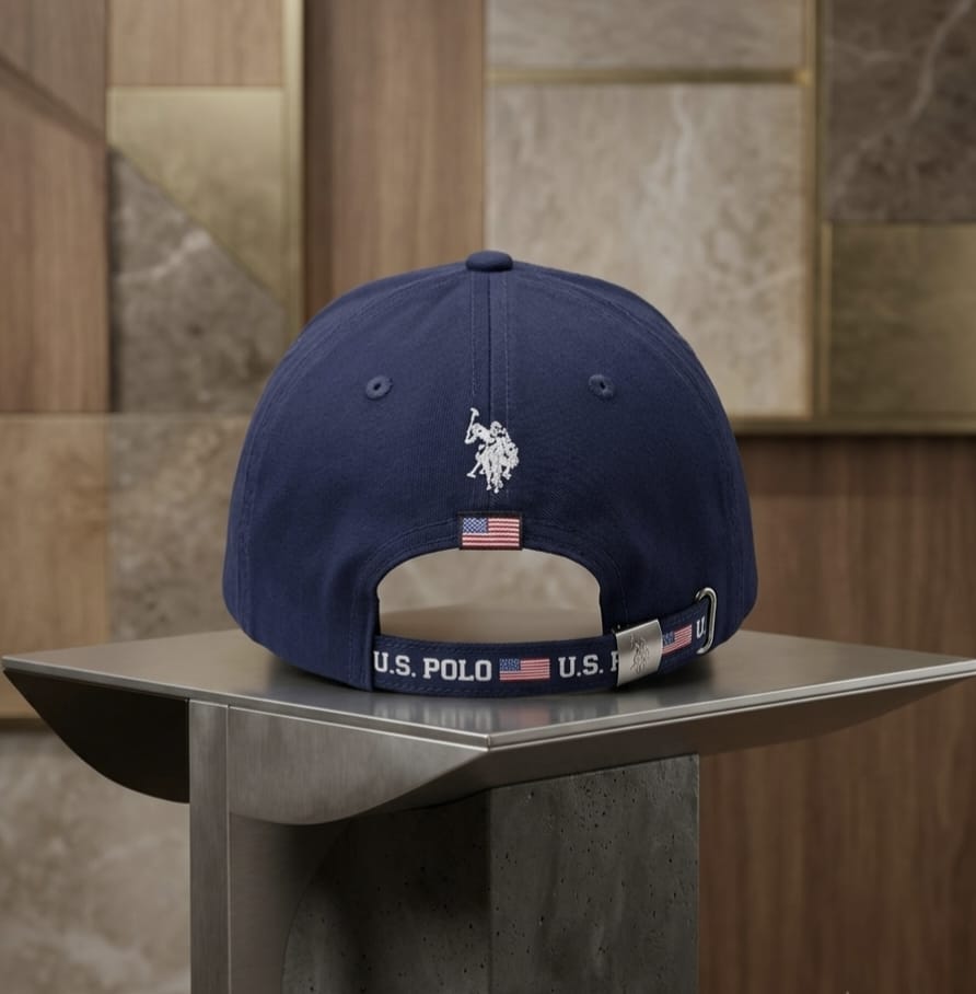 Men’s Navy Blue Cap | Adjustable Premium Baseball Hat
