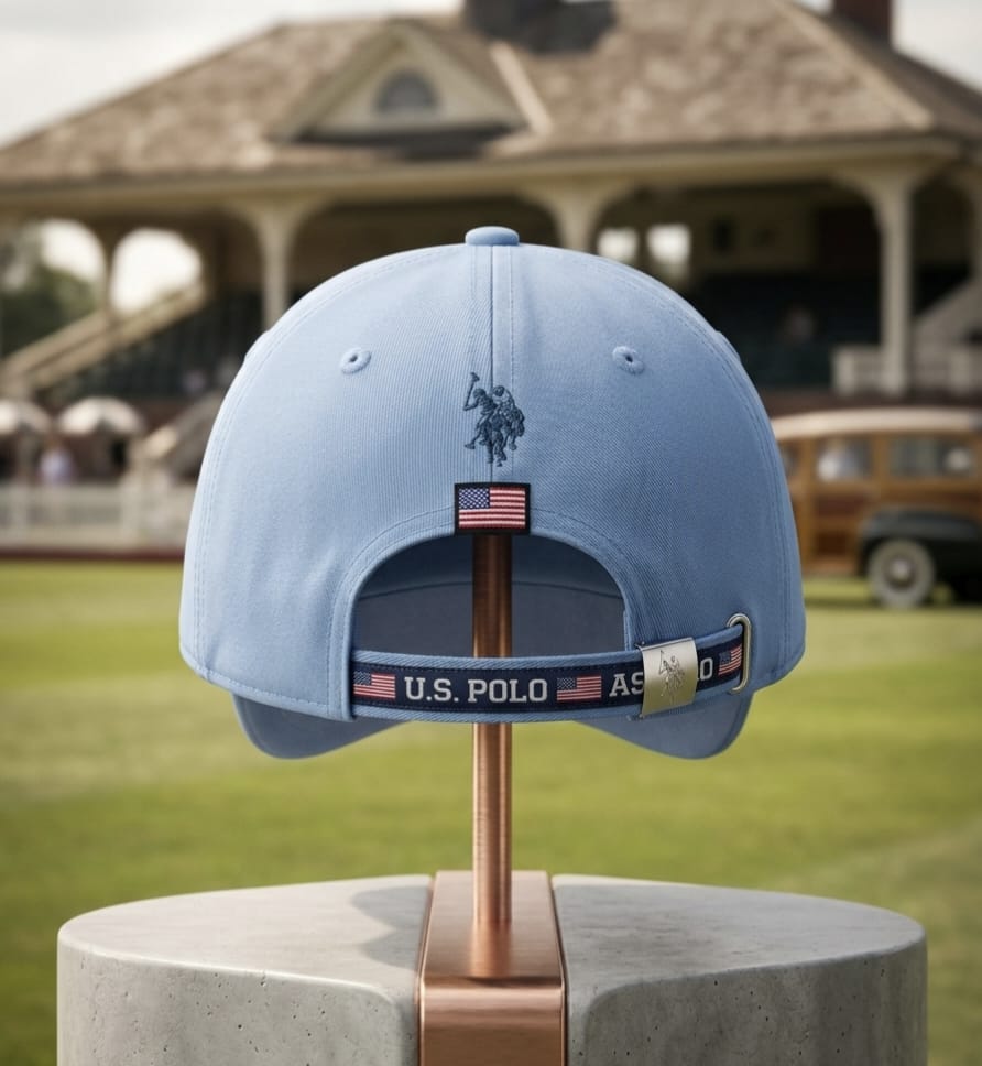 Men’s Light Blue Cap | Adjustable Premium Baseball Hat