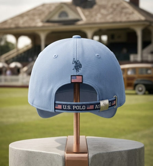 Men’s Light Blue Cap | Adjustable Premium Baseball Hat
