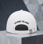 White Premium Baseball Cap for Men | Adjustable Fit