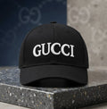 GUCCI Black Premium Baseball Cap for Men | Adjustable Fit