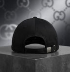 GUCCI Black Premium Baseball Cap for Men | Adjustable Fit