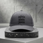 CK Grey Premium Baseball Cap for Men | Adjustable Fit