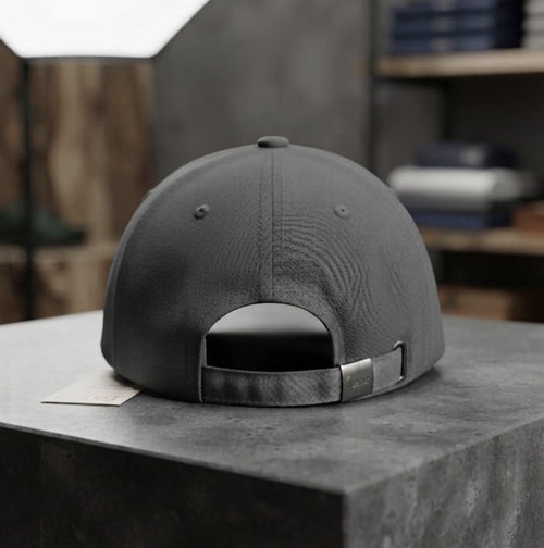 CHAMPION Grey Premium Baseball Cap for Men | Adjustable Fit