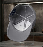 CHAMPION Grey Premium Baseball Cap for Men | Adjustable Fit