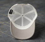 The North Face Beige Premium Cap for Men | Adjustable Hat