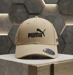 PUMA Beige Premium Cap for Men | Adjustable Baseball Hat