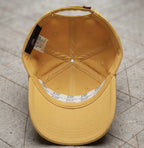 US POLO Mustard Yellow Premium Cap for Men | Adjustable Baseball Hat