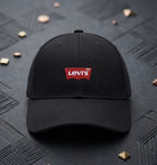 Levi’s Black Premium Cap for Men | Adjustable Baseball Hat