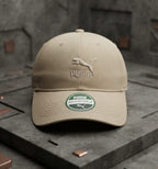 PUMA Beige Baseball Cap for Men | Premium Adjustable Fit