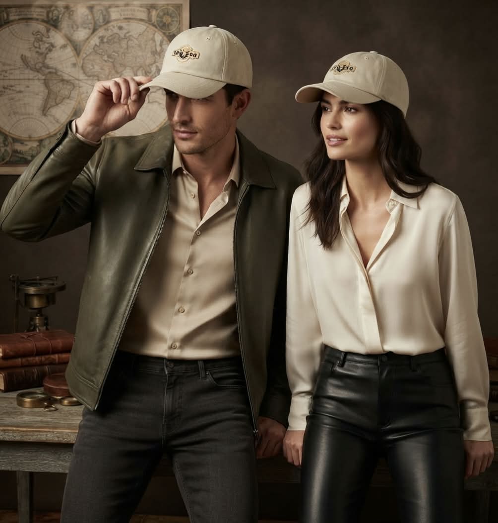 US POLO Men’s Beige Premium Cap | Adjustable Baseball Hat