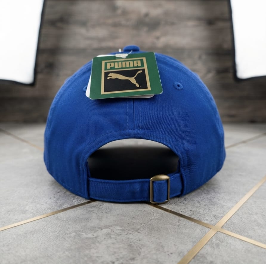 PUMA Blue Premium Cap for Men | Adjustable Baseball Hat