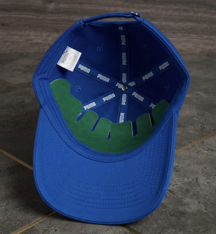 PUMA Blue Premium Cap for Men | Adjustable Baseball Hat