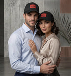 HUGO Black Premium Cap for Men | Adjustable Baseball Hat