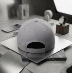 AM Embroidery Grey Baseball Cap – Premium Streetwear Unisex Hat