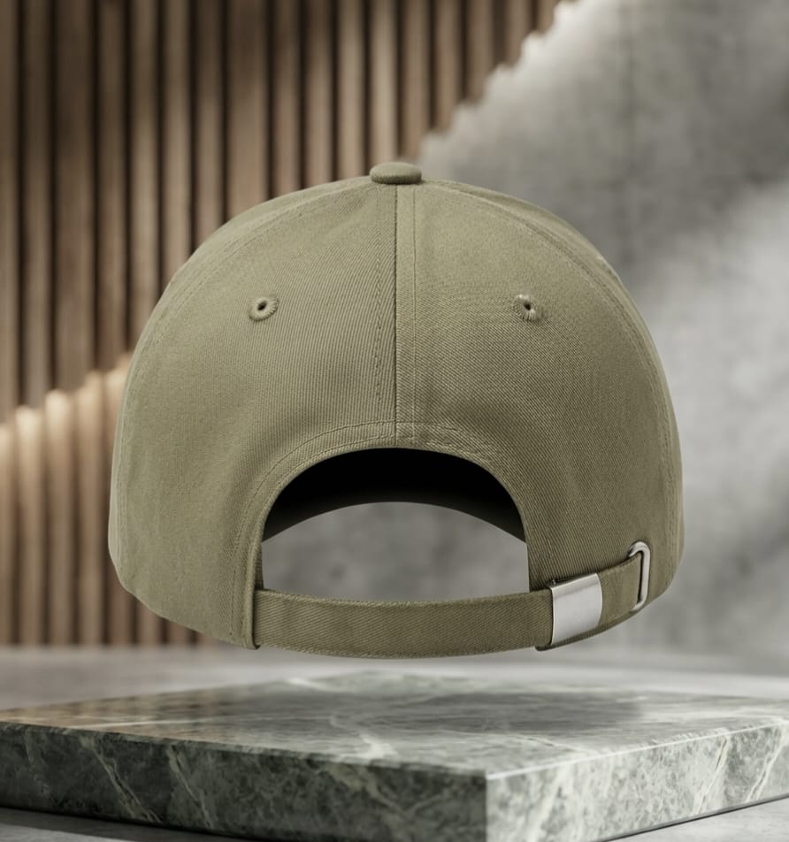 PUMA Red Patch Olive Green Baseball Cap – Premium Cotton Unisex Hat