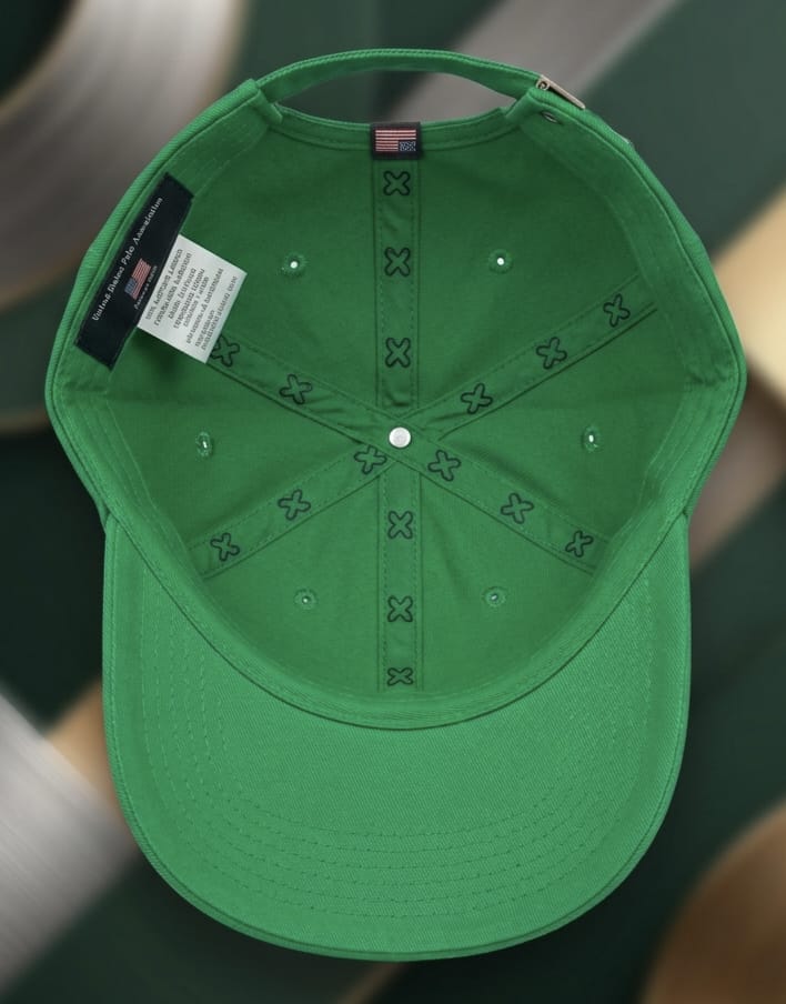 1890 Signature Green Cap – Premium Embroidered Baseball Hat