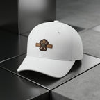 White Baseball Cap – Premium Embroidered Logo Casual Hat