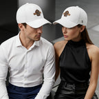 White Baseball Cap – Premium Embroidered Logo Casual Hat