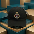 FUBU Black Baseball Cap – Premium Embroidered Logo Casual Hat