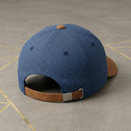FUBU Blue Brown Baseball Cap – Stylish Logo Casual Hat