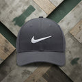 Nike Swoosh Logo Baseball Cap - Charcoal Grey