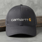 Carhartt Embroidered Logo Baseball Cap - Charcoal Grey