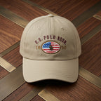 U.S. Polo Assn. Vintage Flag Patch Baseball Cap – Beige