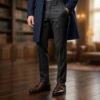 Genuine Leather Double Buckle Formal Shoes for Men