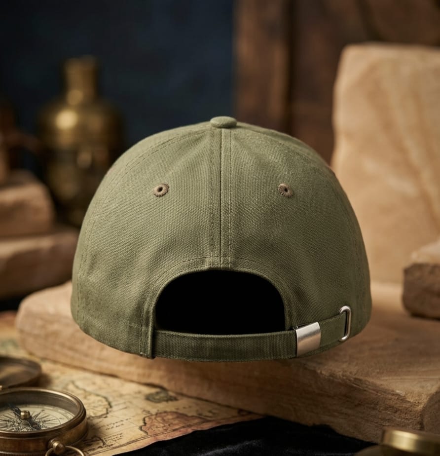 Timberland Green Baseball Cap for Men – Adjustable Casual Hat